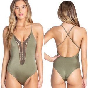 Billabong Hippie Hooray One Piece Sz M